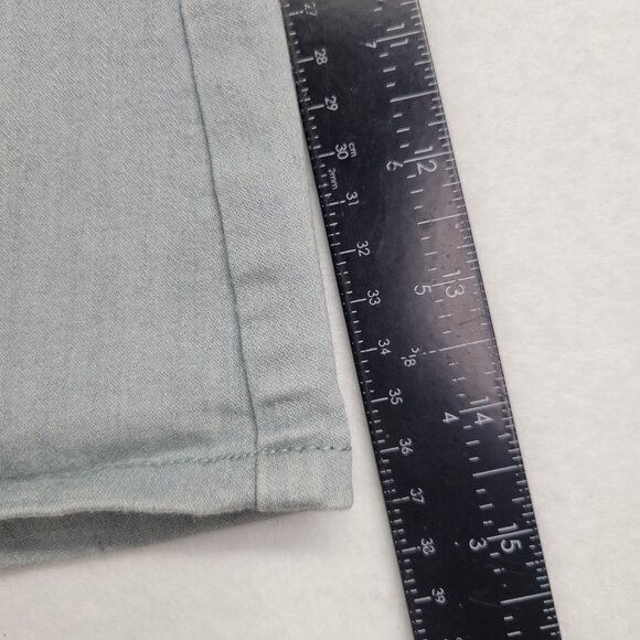 Altar’d State Blue Denim Button Skirt Size Small Cute Summer Mini Belt Loops‎ - Picture 3 of 6